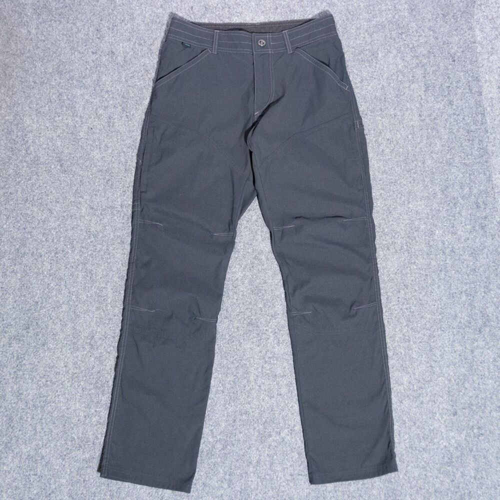 Kuhl Renegade Pants Men's 31x32 Gray Performance Stretch Climb Hiking Gorpcore